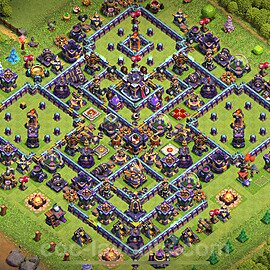 Anti Everything TH15 Base Plan with Link, Hybrid, Copy Town Hall 15 Design 2022, #22