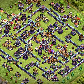 Anti Everything TH15 Base Plan with Link, Anti 3 Stars, Copy Town Hall 15 Design 2023, #37