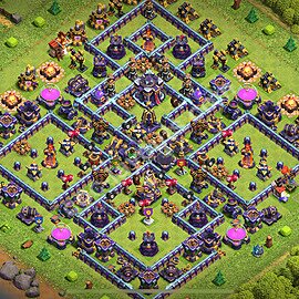 Diseño de aldea Anti 2 Estrellas Ayuntamiento 15 Copiar - COC TH15 Perfecta Distribucion 2026 + Enlace - #82