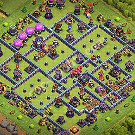 Full Upgrade TH15 Base Plan with Link, Anti 3 Stars, Copy Town Hall 15 Max Levels Design 2026, #91