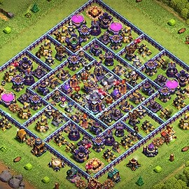 Municipio livello 15 Maxato Base + Link - Miglior Disposizione Villaggio per Difesa COC 2026 TH15 - #92