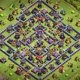 Municipio livello 15 Base + Link - Miglior Disposizione Villaggio per Difesa COC 2026 TH15 - #94