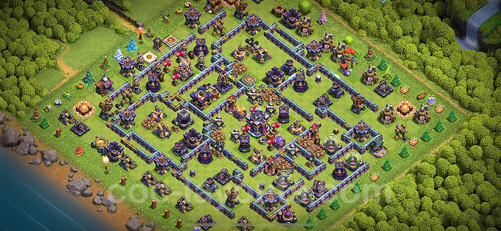 Anti Everything TH15 Base Plan with Link, Anti 3 Stars, Copy Town Hall 15 Design 2024, #37