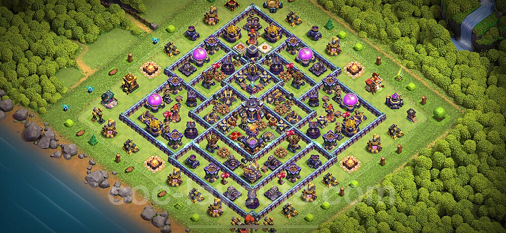 Layout de Defesa CV15 com link, Legend League, Híbrido 2024 - Centro de Vila 15, #57