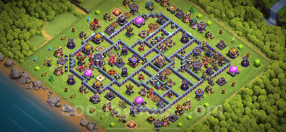 Best Anti 3 Stars Base TH15 with Link, Anti Everything 2025 - Town Hall ...