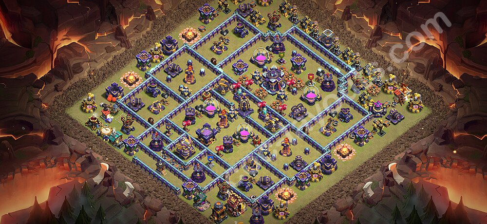 Full Upgrade TH15 Base Plan with Link, Anti Air / Electro Dragon, Copy Town Hall 15 Max Levels Design 2026, #84