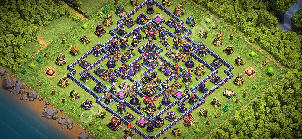 Municipio livello 15 Base + Link - Miglior Disposizione Villaggio per Difesa COC 2026 TH15 - #94