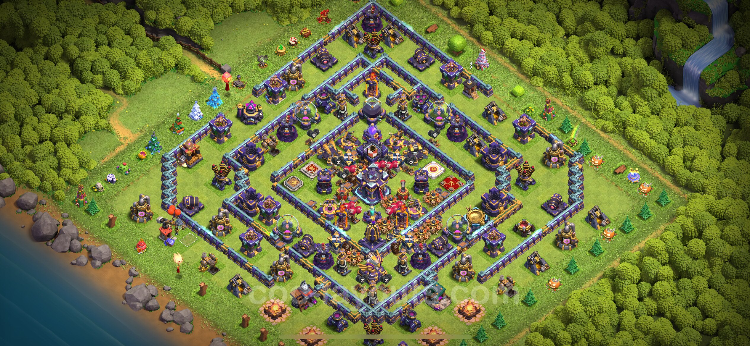 farming-base-th15-with-link-anti-2-stars-clash-of-clans-2024-town