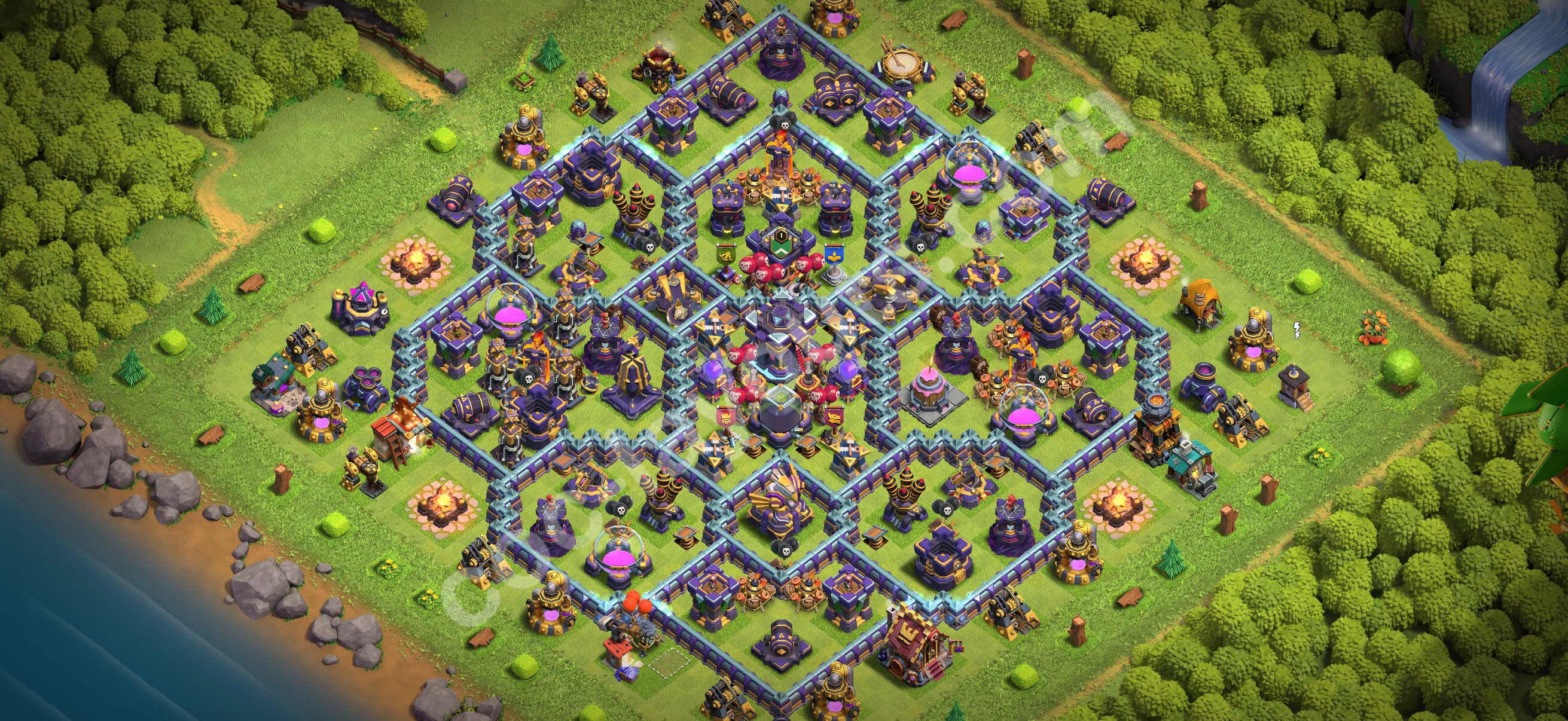 TH15 Farming Base #39 – TH15 layout preview