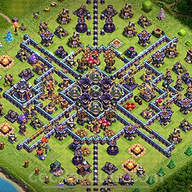 Base plan TH15 (design / layout) with Link, Anti Everything for Farming 2022, #13