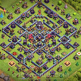 Base plan TH15 (design / layout) with Link, Anti 3 Stars, Hybrid for Farming 2023, #17