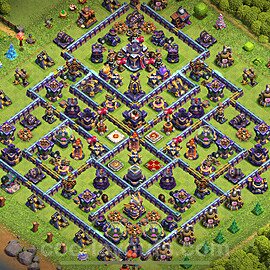Base plan TH15 (design / layout) with Link, Anti Everything, Hybrid for Farming 2023, #20