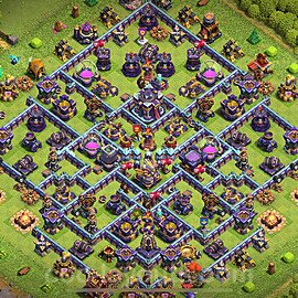 Maxato Municipio livello 15 Base + Link, Anti 2 stelle - Miglior Disposizione villaggio per Farming COC 2025 TH15 - #34