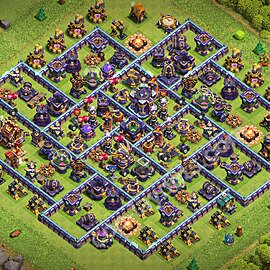 Base plan TH15 Max Levels with Link for Farming 2026, #36