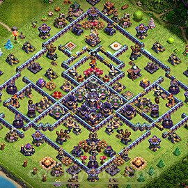 Base plan TH15 (design / layout) with Link, Anti Everything, Hybrid for Farming 2022, #7
