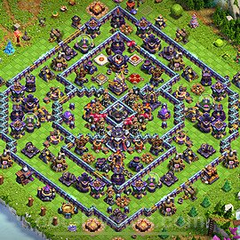 Base plan TH15 (design / layout) with Link, Anti 3 Stars, Hybrid for Farming 2023, #8