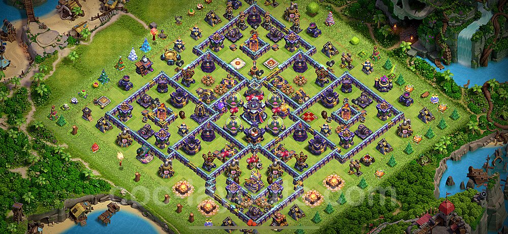 Base plan TH15 (design / layout) with Link, Hybrid for Farming 2023, #11