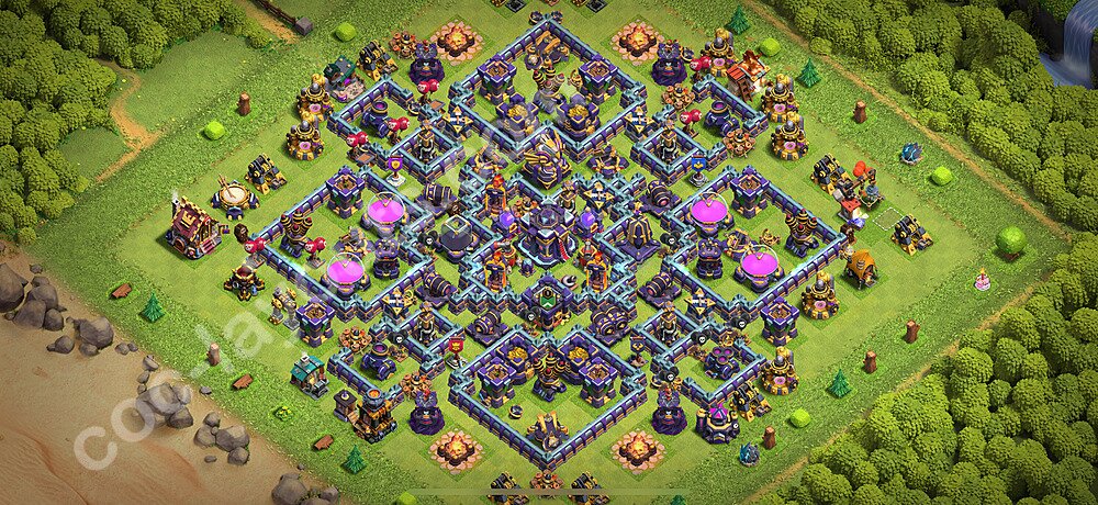 Layout de farm CV15 com link, Anti 3 Estrelas, Híbrido 2026 - Centro de Vila 15, #31