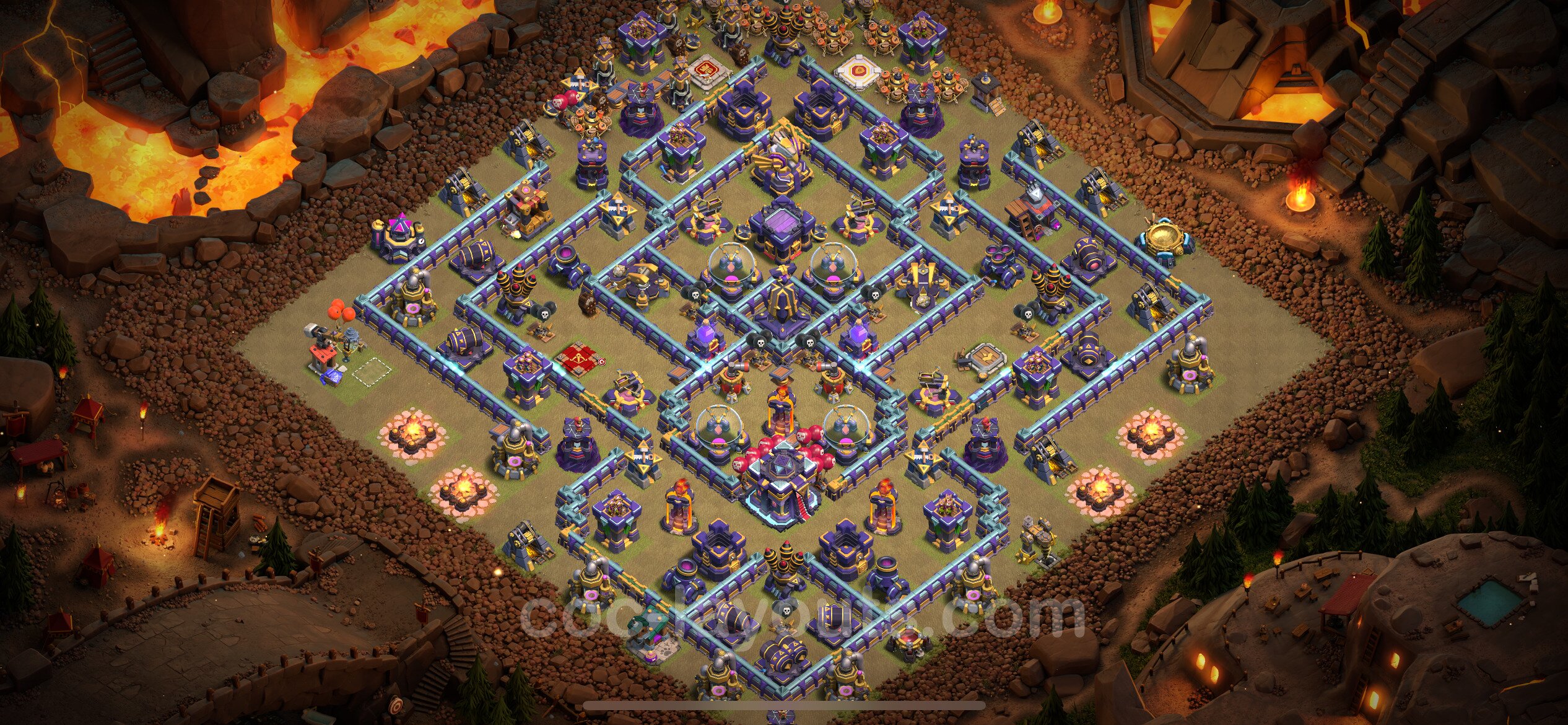 Best War Base Th15 With Link Anti Everything 2023 Town Hall Level 15
