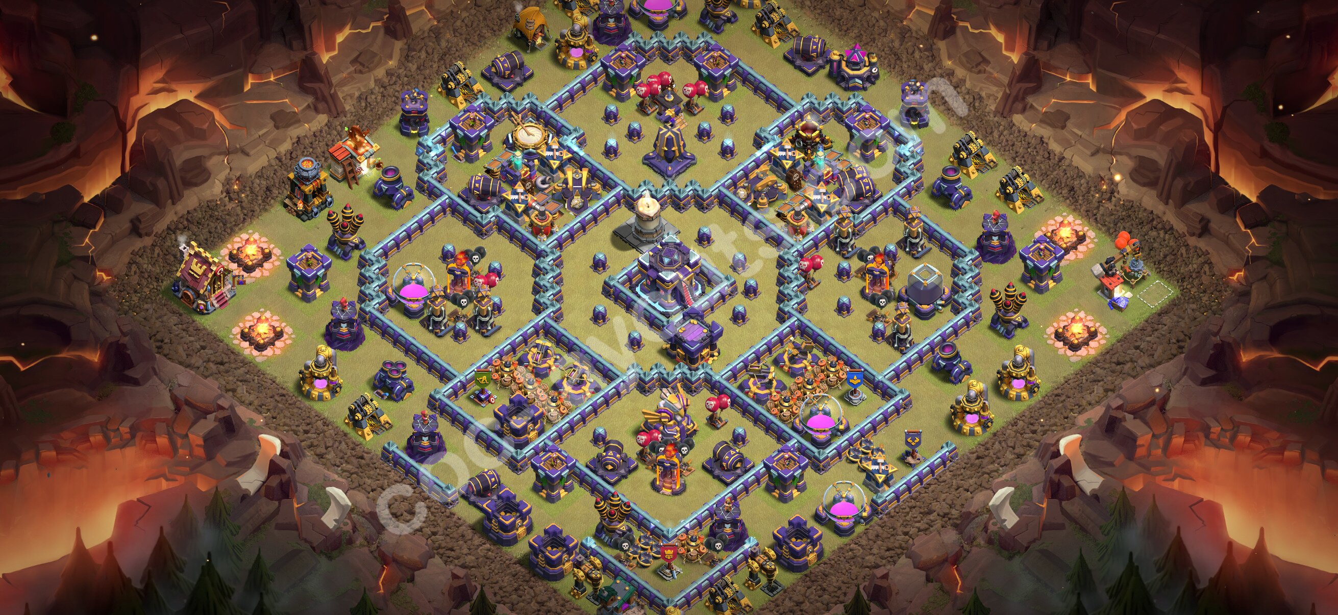 TH15 War Base #154 – TH15 layout preview