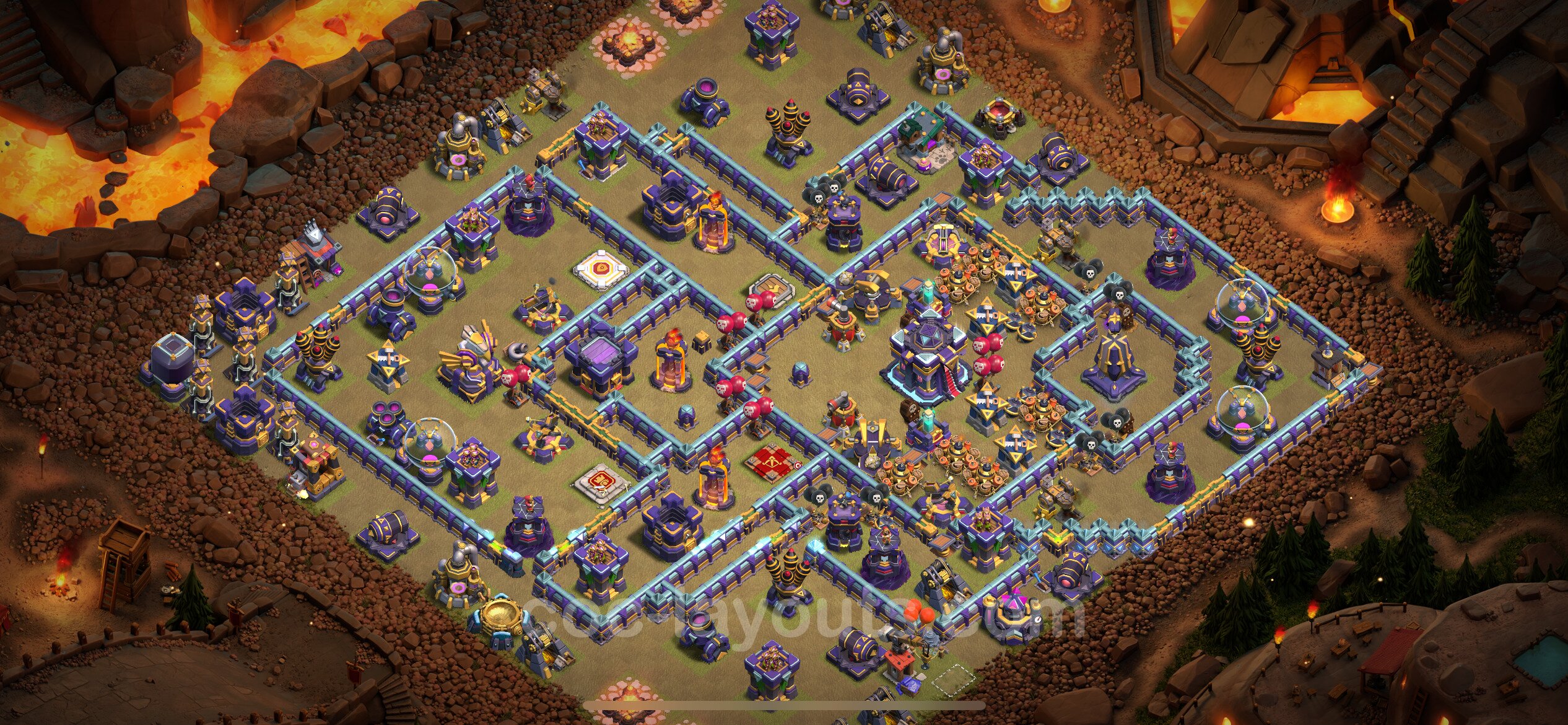 Best Anti 3 Stars War Base Th15 With Link, Anti Everything 2023 - Town 