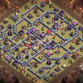 TH15 Anti 3 Stars CWL War Base Plan with Link, Anti Air / Electro Dragon, Copy Town Hall 15 Design 2026, #148