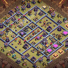 Municipio livello 15 Base di Guerra + Link, Anti tutto - Anti 3 Stelle Disposizione Villaggio COC 2026 TH15 - #156