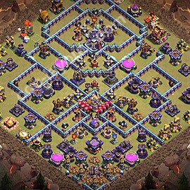 Top Base de Guerre HDV 15 + Lien (Link) 2026 gdc - Hôtel de Ville 15 Base Copier - #157
