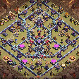 Die Clan War Base RH15 + Link, Legend League, Hybrid 2026 - COC Rathaus Level 15 Kriegsbase (CK / CW) - #94