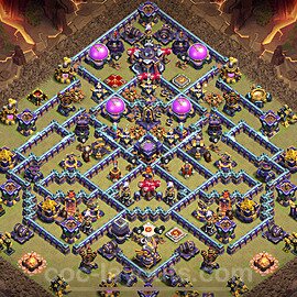 TH15 Max Levels CWL War Base Plan with Link, Copy Town Hall 15 Design 2024, #96