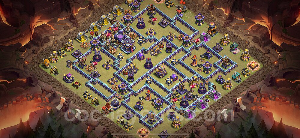TH15 War Base Plan with Link, Anti Everything, Copy Town Hall 15 CWL Design 2025, #116