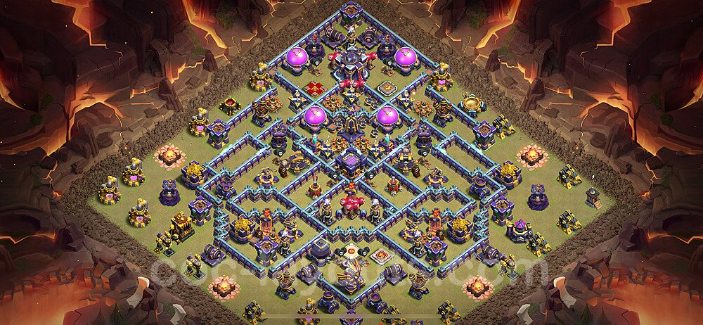 TH15 Max Levels CWL War Base Plan with Link, Copy Town Hall 15 Design 2024, #96