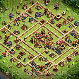 Топ Расстановка базы ТХ 16 2025 Анти 2 Звезды Скопировать, #64