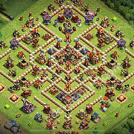 Layout de Defesa CV16 com link, Anti Ar / Electro Dragão 2025 - Centro de Vila 16, #65