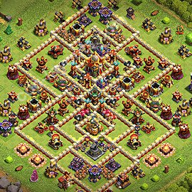 Ustawienie bazy do obrony TH16 z linkiem - Ratusz poziom 16 - COC 2026 - #83