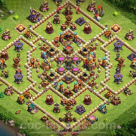 Layout de farm CV16 com link, Anti 3 Estrelas, Híbrido 2025 - Centro de Vila 16, #25
