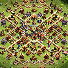 Base plan TH16 (design / layout) with Link for Farming 2025, #30