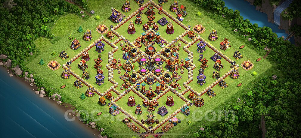 Layout de farm CV16 com link, Anti 3 Estrelas, Híbrido 2025 - Centro de Vila 16, #25