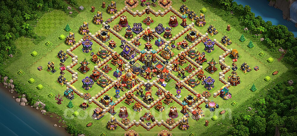 Base plan TH16 (design / layout) with Link for Farming 2025, #30