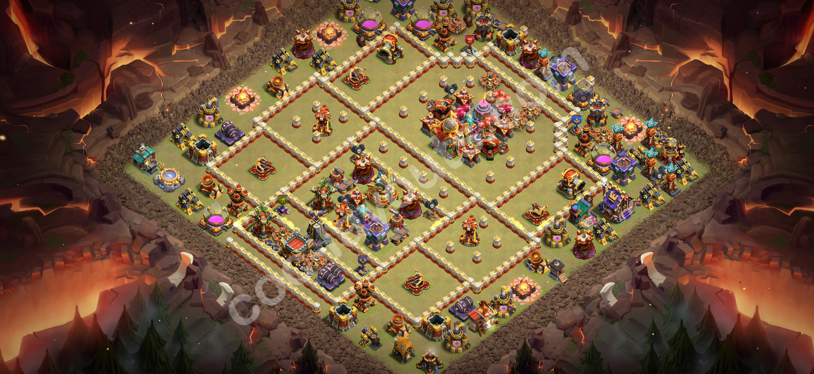 Top War Base TH16 with Link, Anti Everything - Anti 3 Stars CWL Plan 2026 - Clash of Clans - (#142) — War BH16
