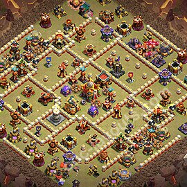 Municipio livello 16 Base di Guerra + Link, Anti tutto - Anti 3 Stelle Disposizione Villaggio COC 2026 TH16 - #117