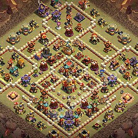 Municipio livello 16 Base di Guerra + Link - Miglior Disposizione Villaggio COC 2026 TH16 - #126