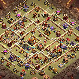 Top Base de Guerre HDV 16 + Lien (Link) 2026 gdc - Hôtel de Ville 16 Base Copier - #132