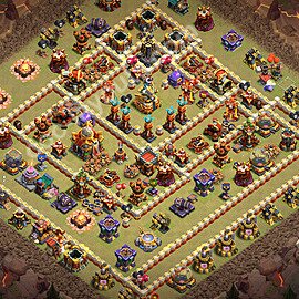 Top Base de Guerre HDV 16 + Lien (Link) 2026 gdc - Hôtel de Ville 16 Base Copier - #143