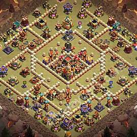 Die Clan War Base RH16 + Link 2026 - COC Rathaus Level 16 Kriegsbase (CK / CW) - #55