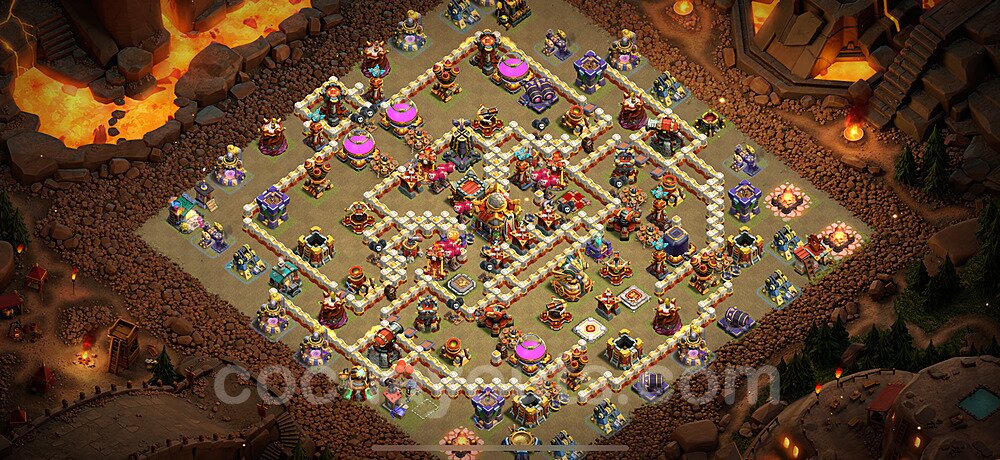 Municipio livello 16 Base di Guerra + Link, Anti tutto - Miglior Disposizione Villaggio COC 2024 TH16 - #10