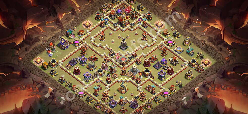 Top Anti 3 Etoiles Base de Guerre HDV 16 + Lien (Link), Anti tout 2026 gdc - Hôtel de Ville 16 Base Copier - #140