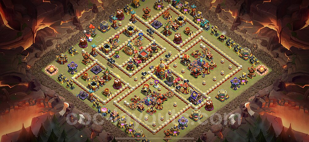 Top Base de Guerre HDV 16 + Lien (Link), Anti tout 2025 gdc - Hôtel de Ville 16 Base Copier - #92