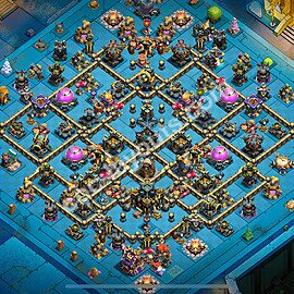 Municipio livello 17 Anti 3 Stelle Base + Link - Miglior Disposizione Villaggio per Difesa COC 2025 TH17 - #67