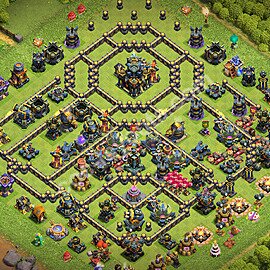 Ustawienie bazy do obrony TH17 z linkiem - Ratusz poziom 17 - COC 2026 - #83